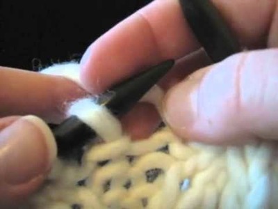 Bulky Cabled Legwarmers - Troubleshooting: Switched a Knit and Purl Stitch
