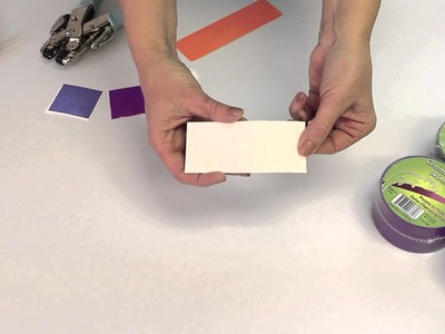 Chameleon Skinz™ Color Changing Craft Tape Flower Bookmark
