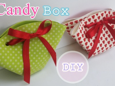 Colorful Sweet Candy Box - very easy!  Ana | DIY Crafts