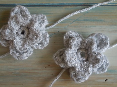 (crochet) How To - Crochet a Double Flower