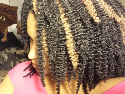 Crochet Wig using Ghana Twist hair 4-18-15