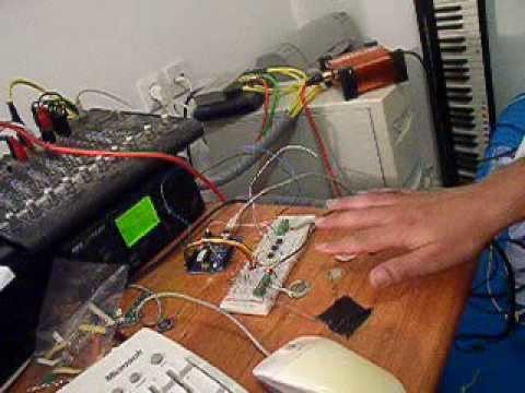 DIY Arduino MIDI drum controller - Phase 1