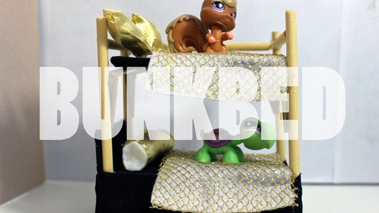 DIY Furniture: How To Make A LPS Bunk Bed