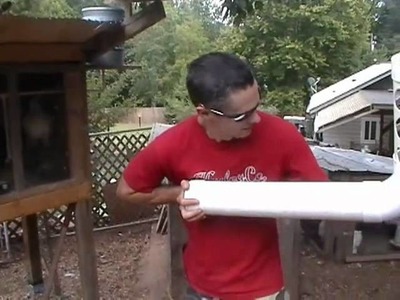 DIY How to Build a PVC Chicken FEEDER