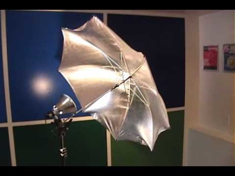 DIY Photography Studio Equipment - Reflective Umbrella