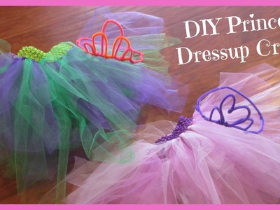 DIY Princess Party #DisneySide Dressup Crafts!
