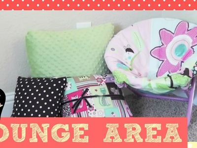 DIY Reading Nook.Lounge Area for Kids 2 Minute Tutorials
