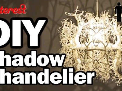 DIY Shadow Chandelier  -  MAN VS PIN #1