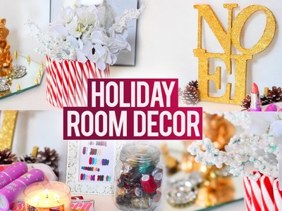 DIY TUMBLR Holiday Room Decorations ❄ Easy, Fun and Affordable!