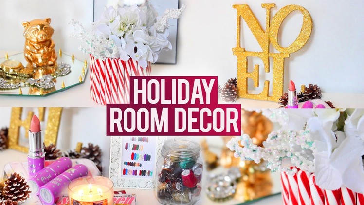 DIY TUMBLR Holiday Room Decorations ❄ Easy, Fun and Affordable!