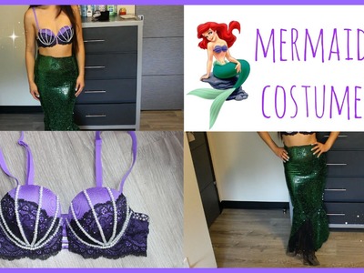 EASY DIY HALLOWEEN COSTUME: How to Make a Mermaid Tail