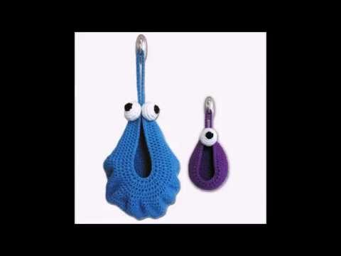 Hanging Monster Baskets - Crochet Pattern Presentation