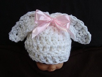 HOW TO CROCHET A BUNNY EARS HAT