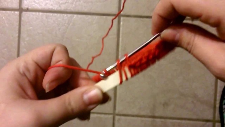 How to Crochet Around a Hoop.