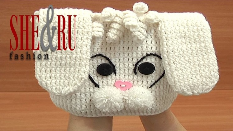 How to Crochet Bunny Hat With Long Ears Tutorial 1 Part 2 of 3 Gorro de conejo a crochet