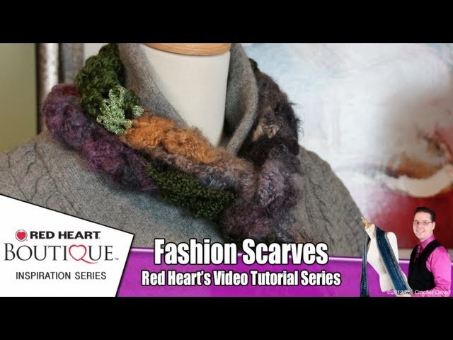 How to Crochet Spectrum Fashion Scarf