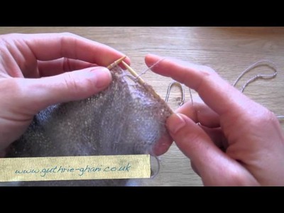 How to knit beads into your project