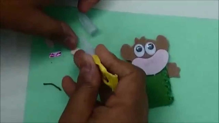 How to make a Finger Puppet from waste - Art and Craft