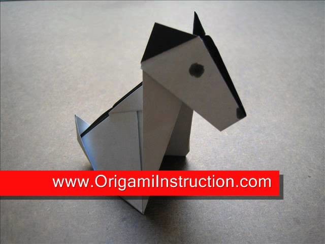 How to Make an Origami Puppy Dog