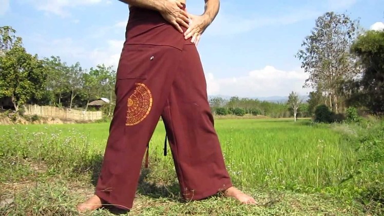 How to Tie - Thai Fisherman Wrap Pants