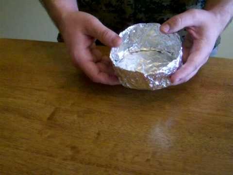 Improvised Foil Pot