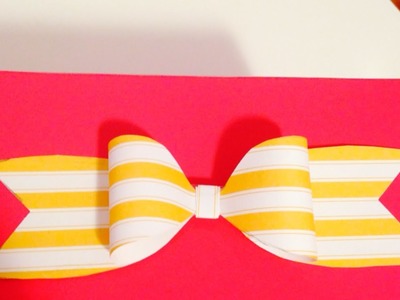 Make a Cute and Simple Paper Bow - DIY Crafts - Guidecentral