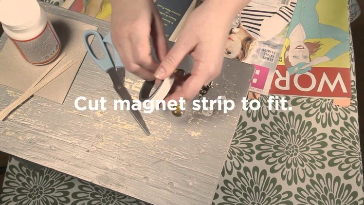 ModCloth How-to: Super Simple Mini Magnets