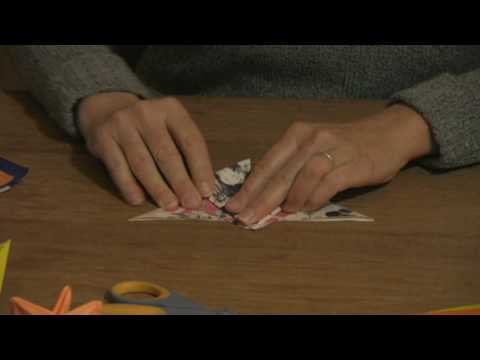 Origami & Paper Crafts : How to Make Paper Butterflies
