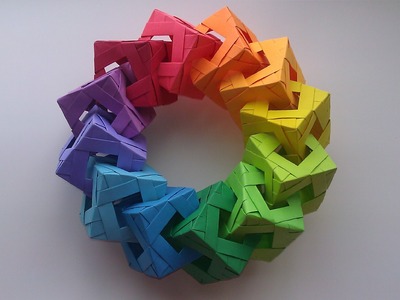 Origami Cube Ring Tutorial