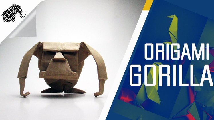 Origami - How To Make An Origami Gorilla