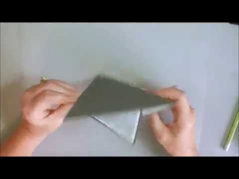 Origami Triangle Star Card with Deb Valder
