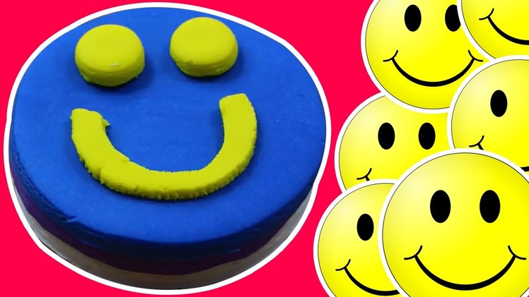 Play Doh | How to Make a Play Doh Happy Face Cake with Play Dough | Play Doh Creations