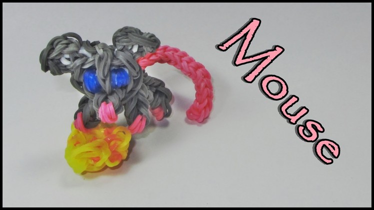 Rainbow Loom Charms: MOUSE: How to Design. Tutorial (DIY Mommy)