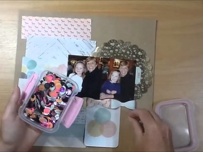 Scrapbook Process Video #30 - Aunty Ria