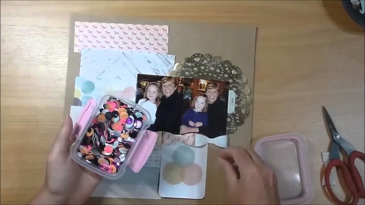 Scrapbook Process Video #30 - Aunty Ria