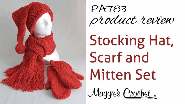 Stocking Hat, Scarf and Mitten Set - Product Review PA783