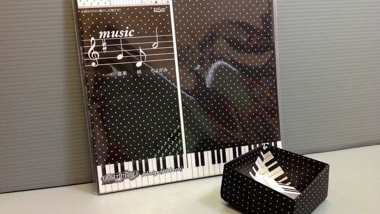 Toyo Music Notes and Piano Chiyogami Origami Paper Unboxing!