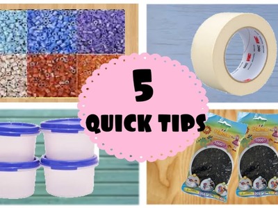 5 Quick tips for Perler Beads
