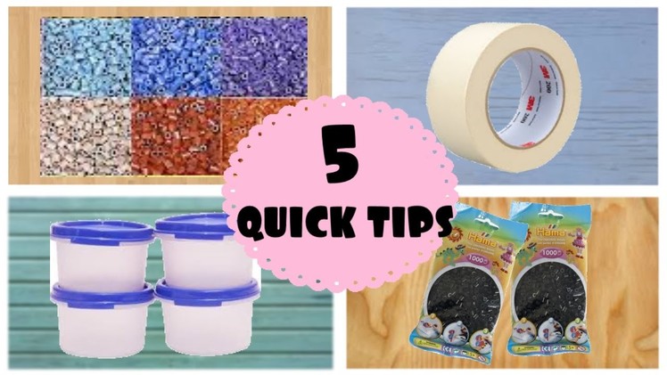 5 Quick tips for Perler Beads