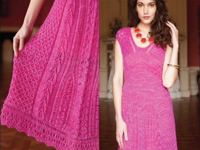 #7 Lace Dress, Vogue Knitting Early Fall 2013