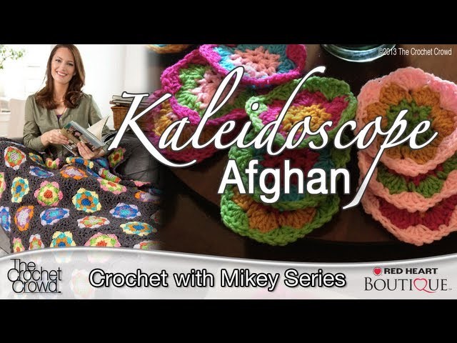 Crochet Kaleidoscope Afghan Tutorial