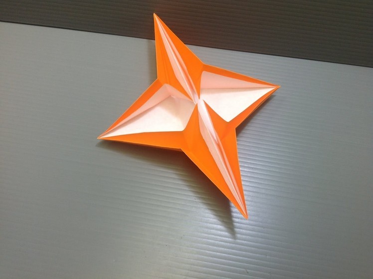 Daily Origami: 039 - Four-pointed Star
