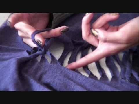 DIY; Slit Shirt Design #1