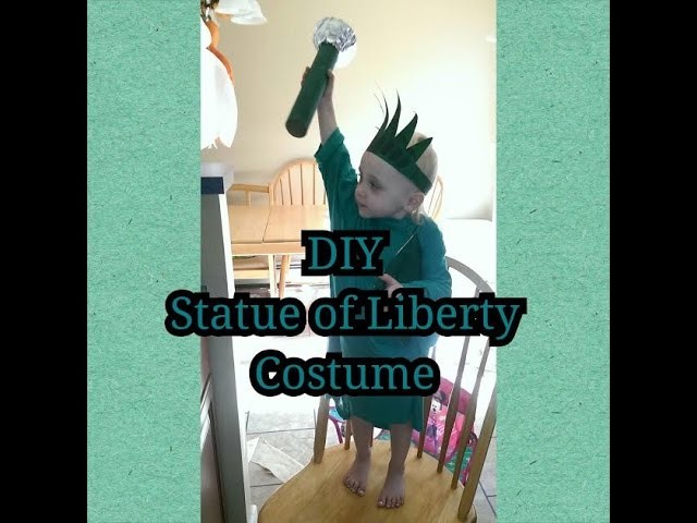 DIY Statue of Liberty Halloween Costume | MommyDani2