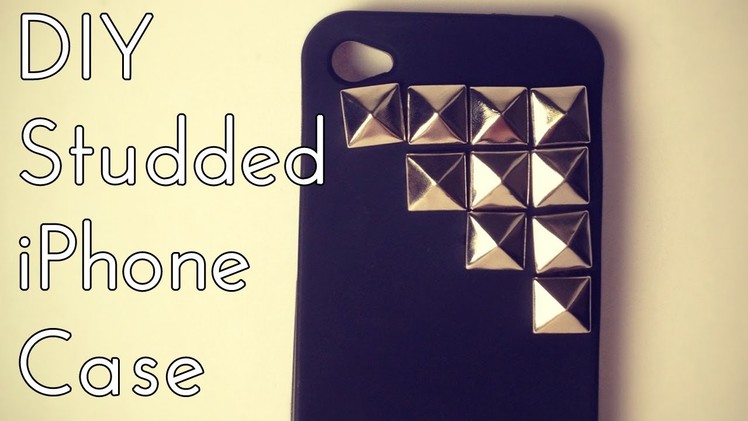 DIY: Studded iPhone Case Tutorial | OliviaMakeupChannel