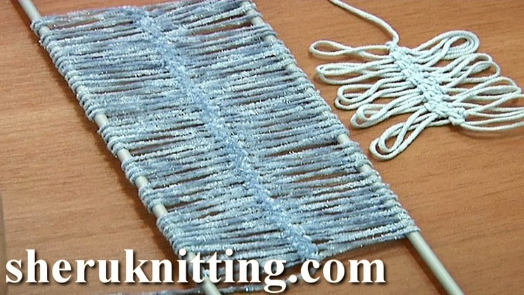 Hairpin Lace Strips Tutorial 2 Basic Hairpin Crochet