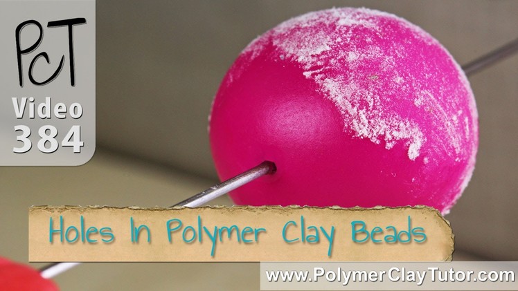 Holes In Polymer Clay Beads