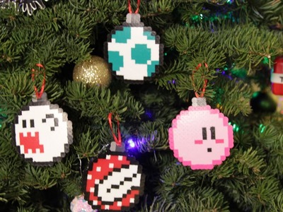 Holiday Nintendo Ornaments - DIY GG
