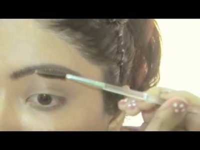 How I Fill My Eyebrows with Pencil- Easy DIY Tutorial (Indian Black Eyebrows)