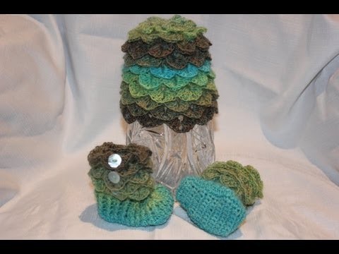 How to crochet Crocodile Stitch Hat